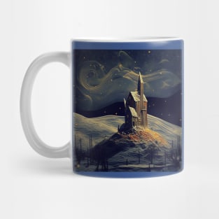 Starry Night Above The Shrieking Shack Mug